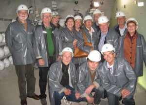 Gruppe im Deutschen Schieferbergwerk