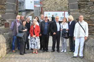 Gruppe an der Mosel