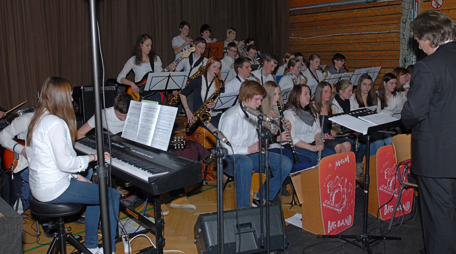 BigBand 2013 in Aktion