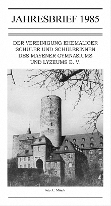 Jahresbrief 1985