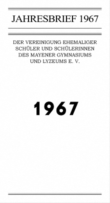 Jahresbrief 1967