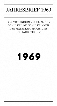Jahresbrief 1969