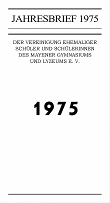 Jahresbrief 1975