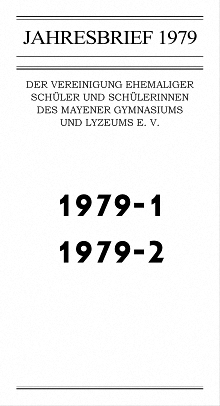 Jahresbrief 1979