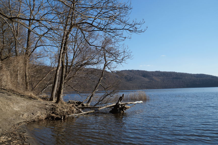 Laacher See im Winter