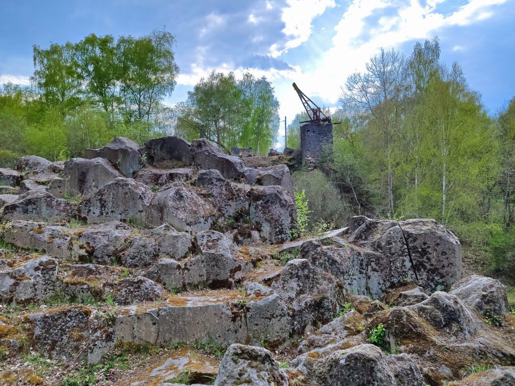 Basaltformationen oberhalb des 'Silbersee'