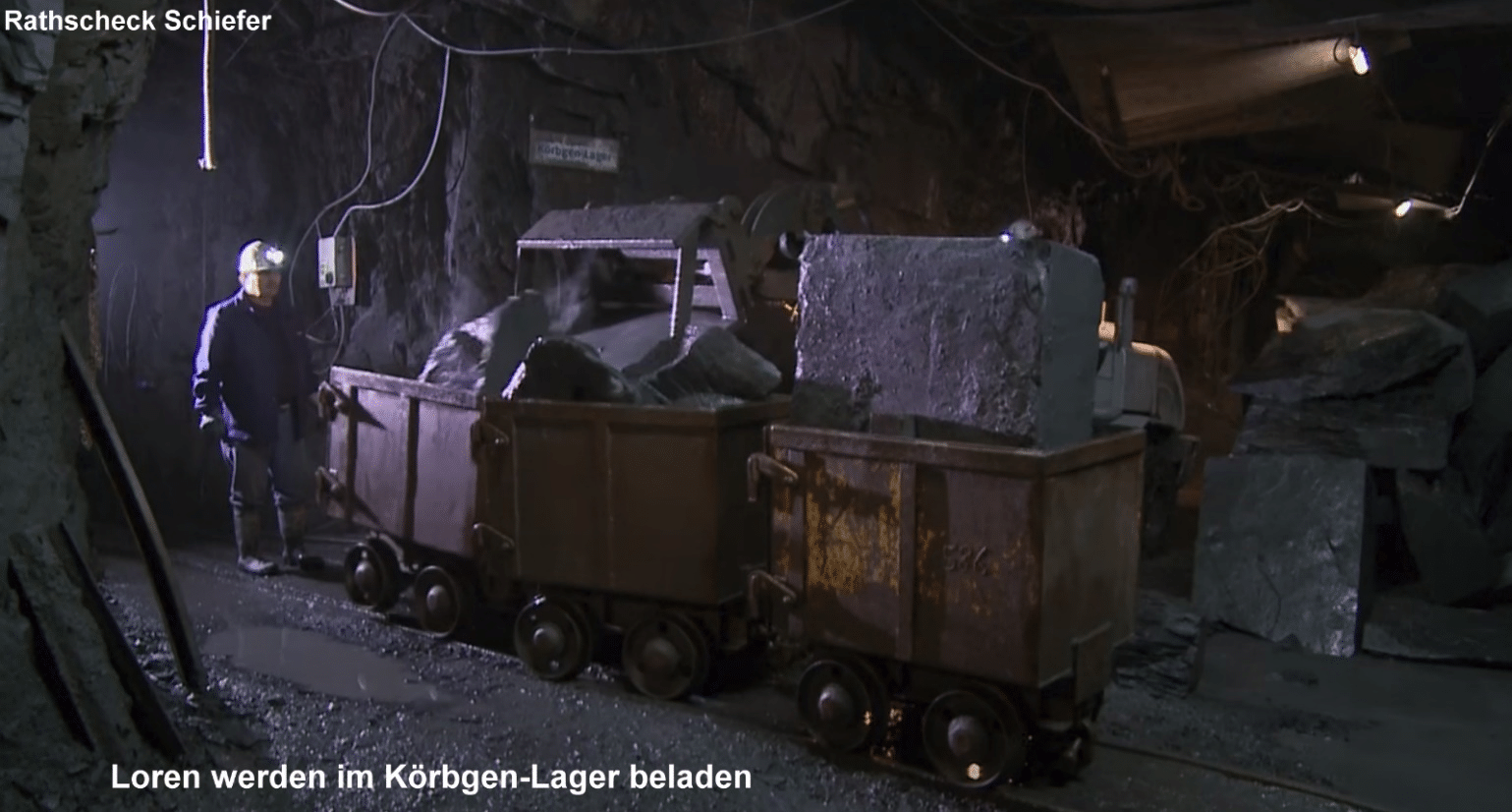 Beladung von Loren