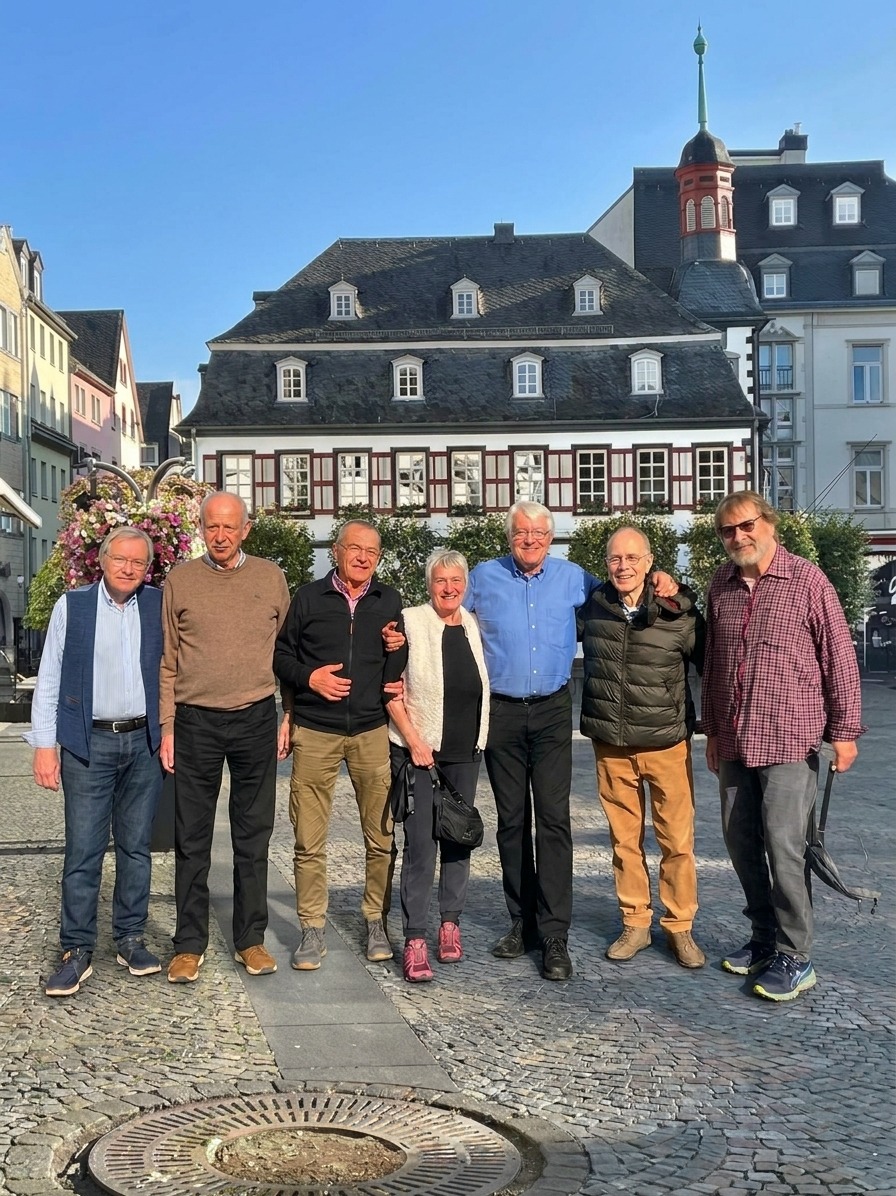 Foto vor dem alten Rathaus